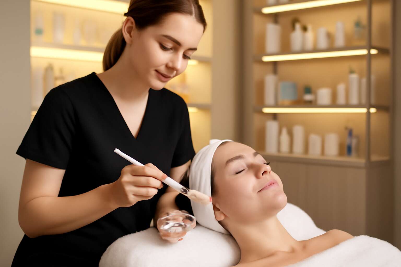 beautician or beauty therapist