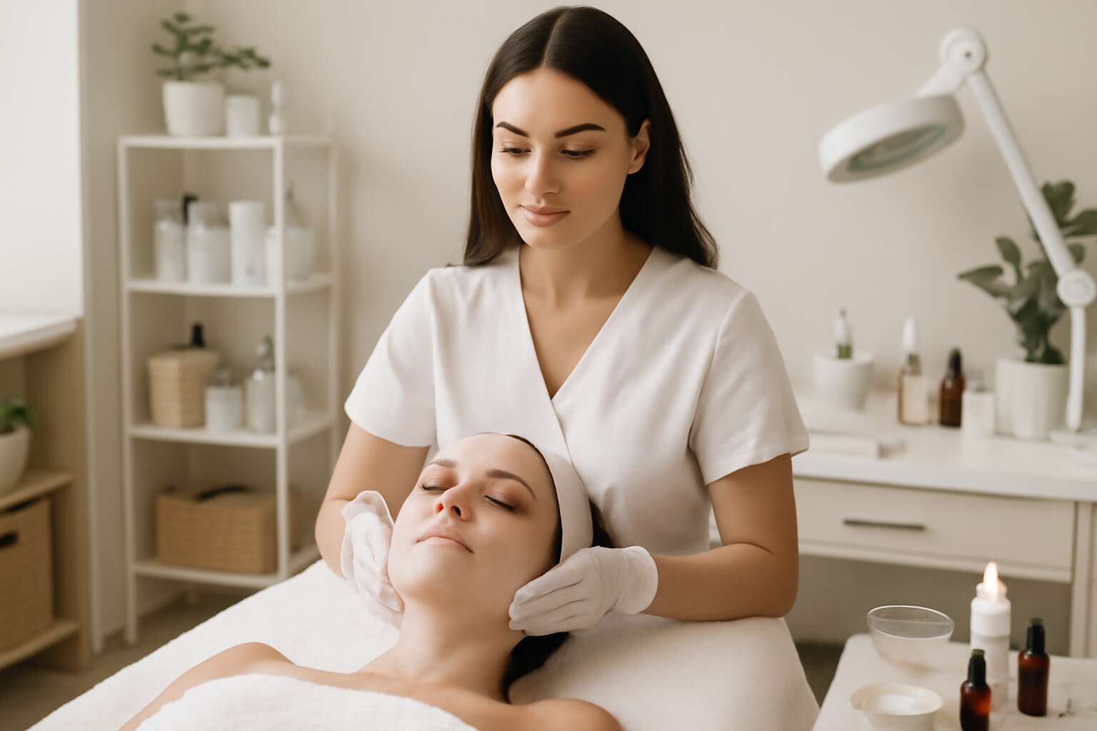what does beautician do