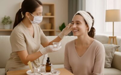 Experience Professional Beauty with Convenient Beautician at Home Service Solutions
