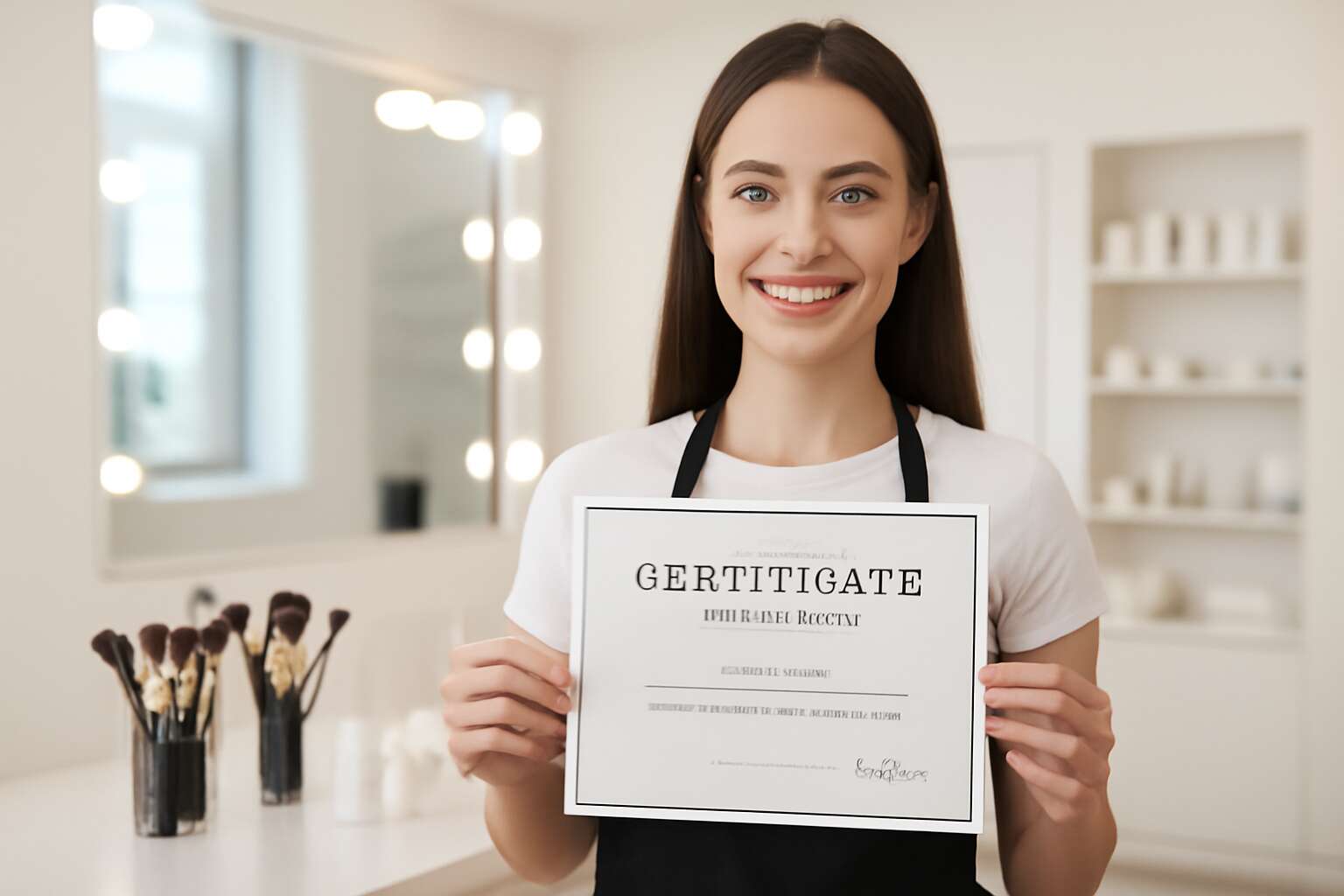 how to get beautician certificate