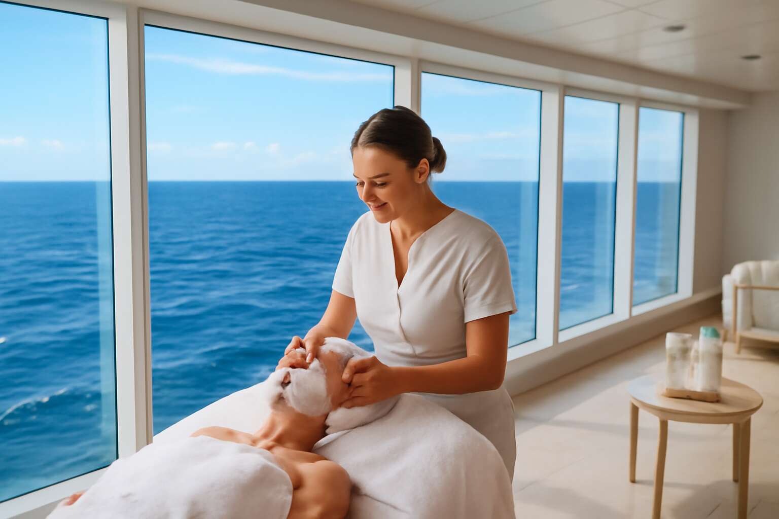 beautician on cruise ships