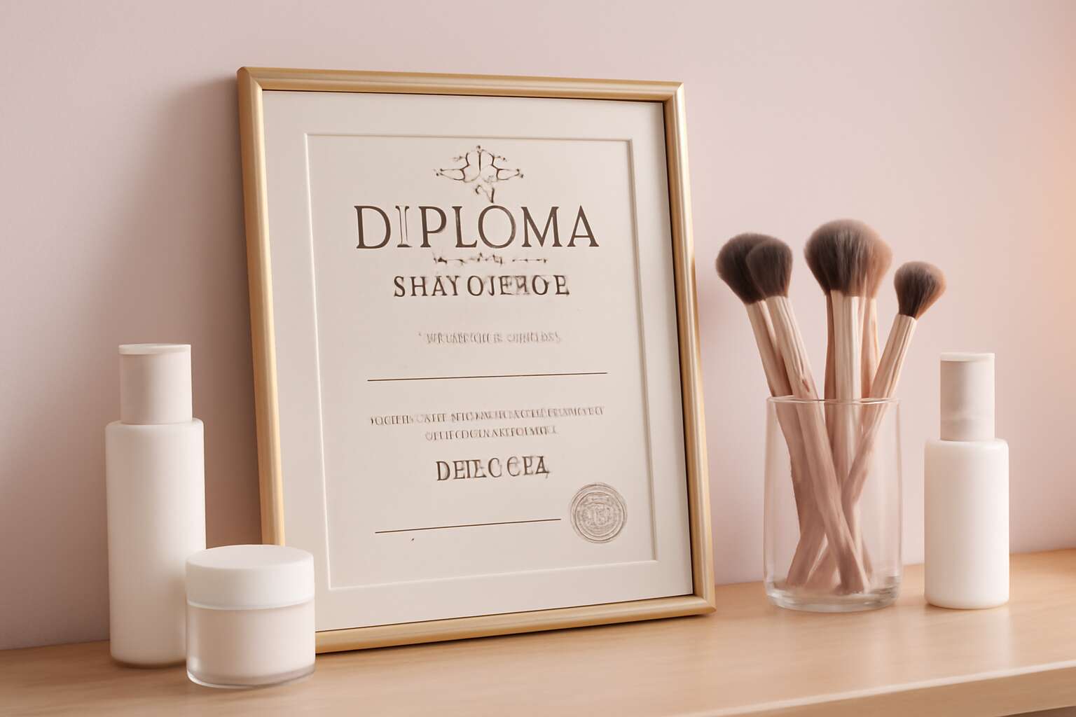 beautician diploma certificate