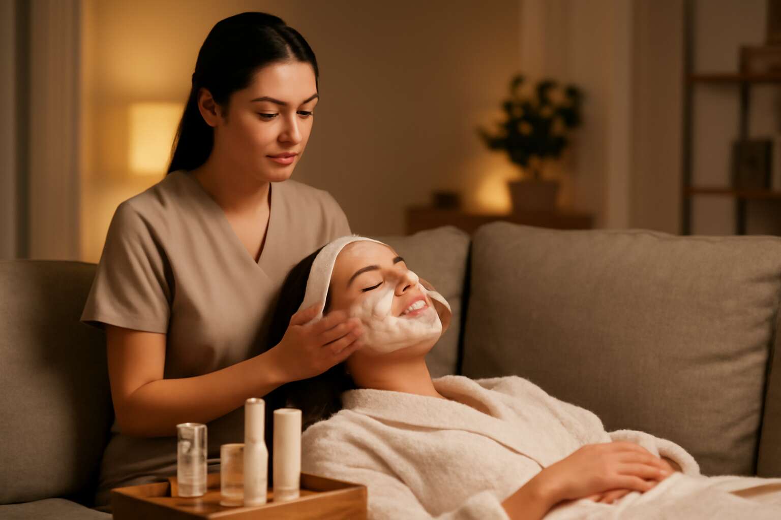 beautician near me home service