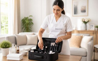 Beautician to home brings salon quality care.